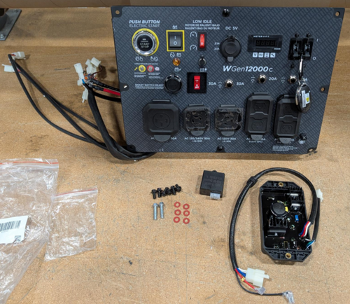 CONTROL PANEL ASSEMBLY (WGen14500)