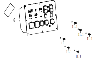 CONTROL PANEL ASSEMBLY (WGen14500)