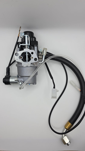 CARBURETOR ASSEMBLY (224cc) DF Manual choke