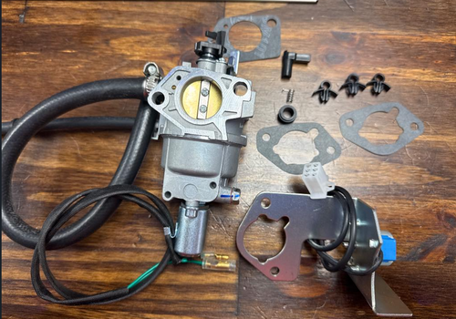 CARBURETOR ASSEMBLY (457cc) DF Auto choke/single stepper