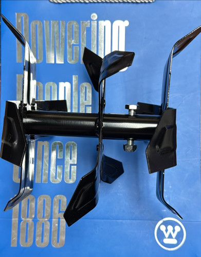 Right tines, nut, Bolt 
Looking from the FRONT View