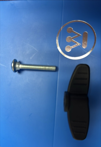 Locking  Arm KNOB 50X68X18mm