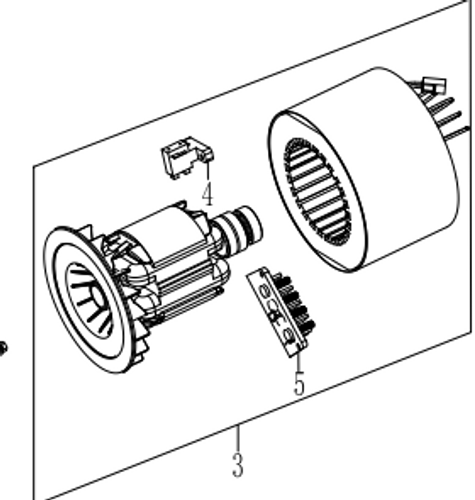 ROTOR STATOR ASSEMBLY 20KW