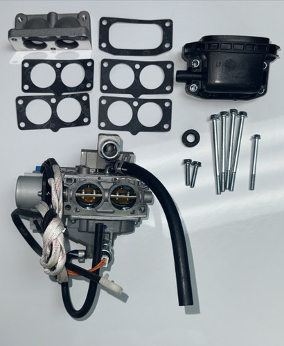 CARBURETOR KIT ASSEMBLY
for 2025 units
Single gas port