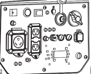 CONTROL PANEL KIT ASSEMBLY (iGen5000) 
New 2026 240V com port