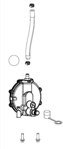LOW PRESSURE REGULATOR (Onboard)
Quick connection