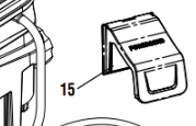 Lower Power Cord Retainer
