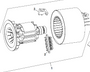 ALTERNATOR (Rotor and Stator only)