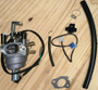 CARBURETOR KIT ASSEMBLY WGen10500TFc
Kit includes
Carburetor
Carburetor paper gasket
Low pressure hose
Low hose Clamp
Fuel line
Fuel line Clamp
Stepper motor
Stepper motor Cap
2 stepper motor screws