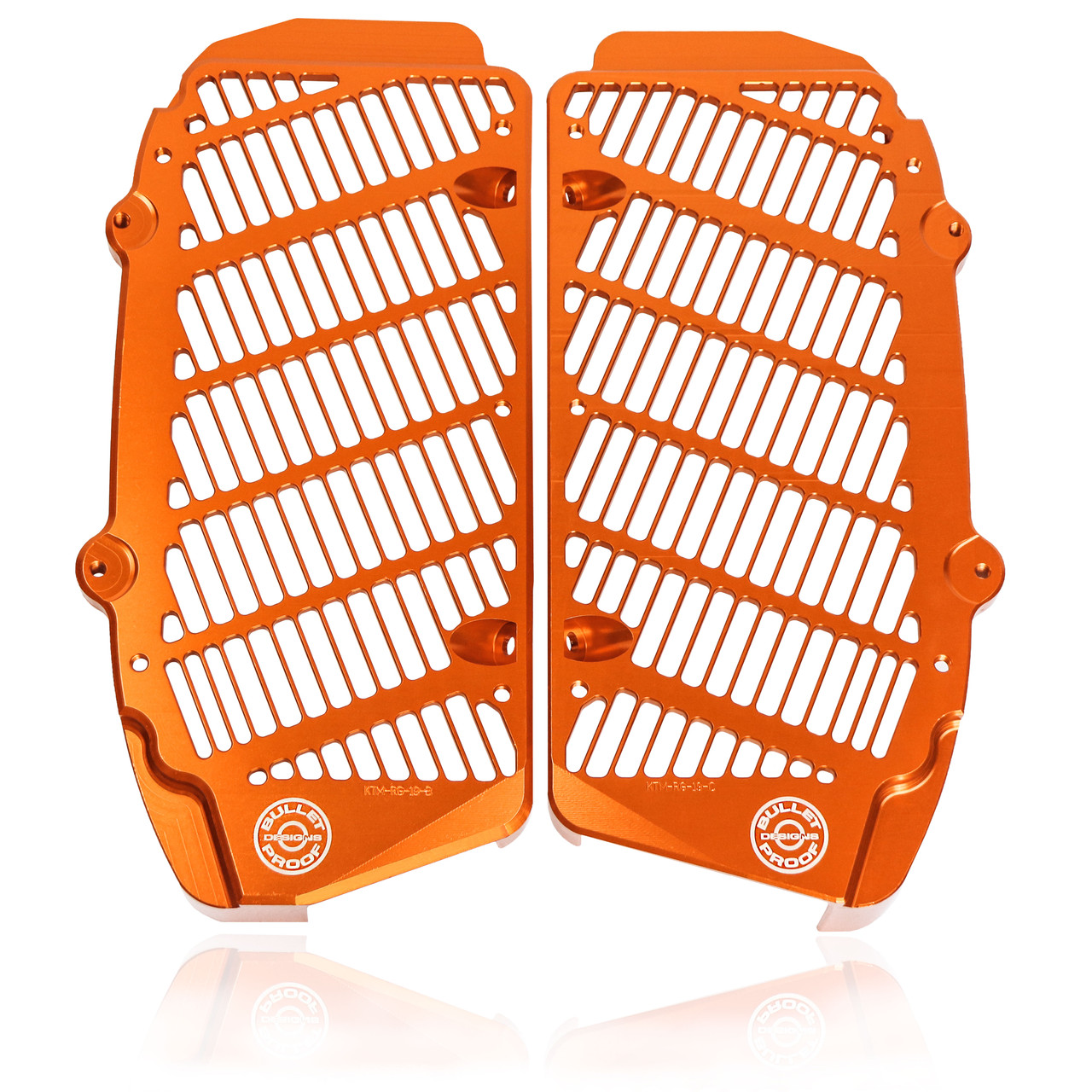 ビレットプルーフデザインズ　フォークガード　バレット　ブレット　KTM ハスク KTM RADIATOR GUARDS 2017-2027 ALL MODELS - 125-500 (SX/SXF/XC/XCF