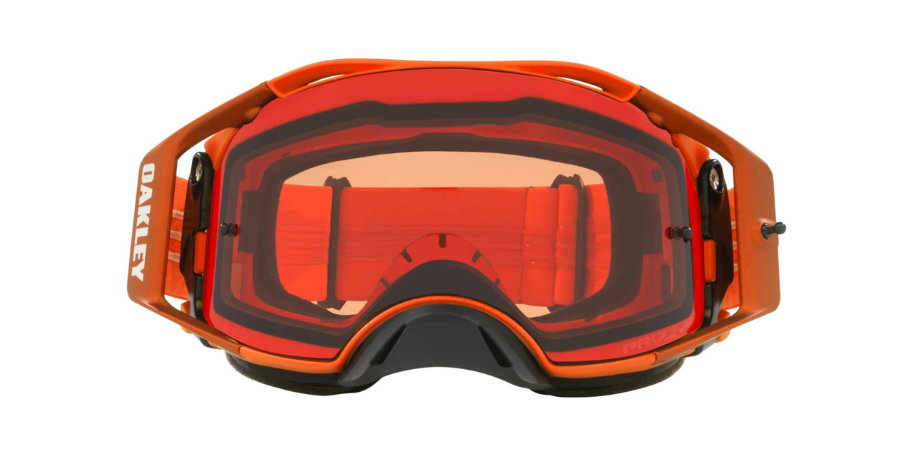 OAKLEY AIRBRAKE MOTO ORANGE W/PRIZM BRONZE LENS