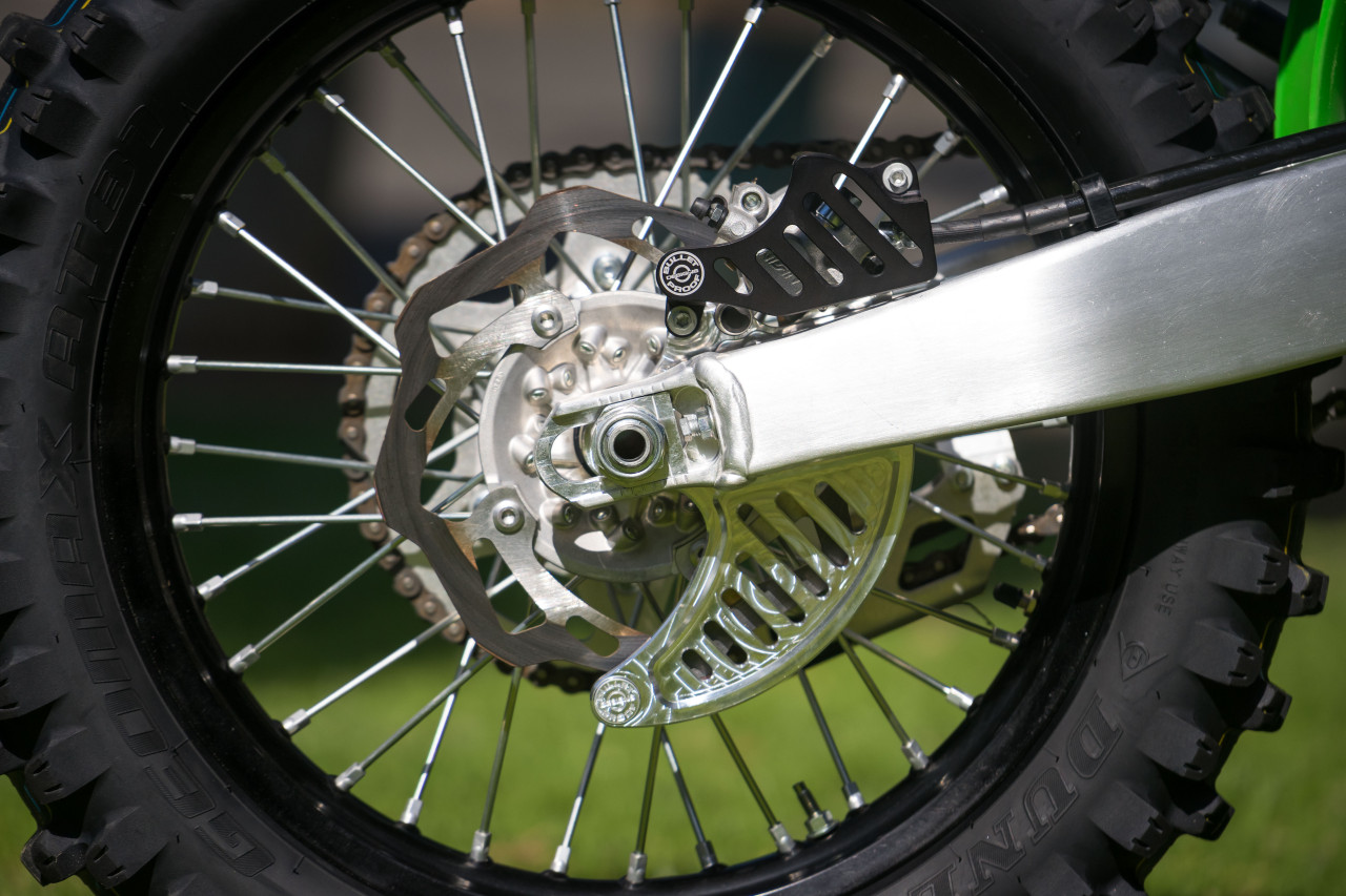 Kawasaki Rear Disc Guard 2019-2026 KX250F/X - KX450X 2021-2027
