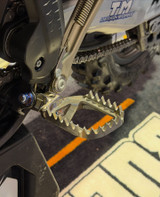 Bullet Proof Designs Titanium Foot Pegs – Hard Enduro (5mm Down / 5mm Back)