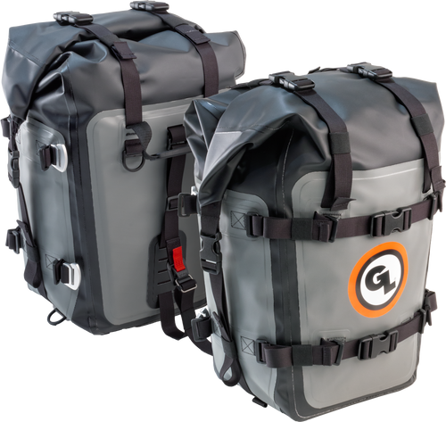 Mototrekk Panniers Grey Pair