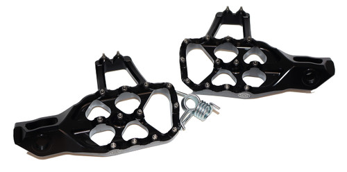 BULLET PROOF DESIGNS KTM/HUSQVARNA  PRO FOOT PEGS 2023-2026 Black
