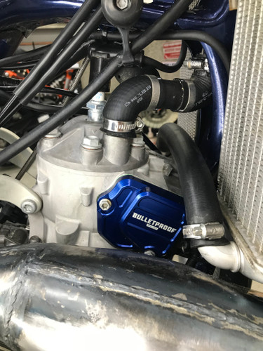 BPD KTM Power Valve Cover Right Side 2023 to 2026 2-Stroke Blue