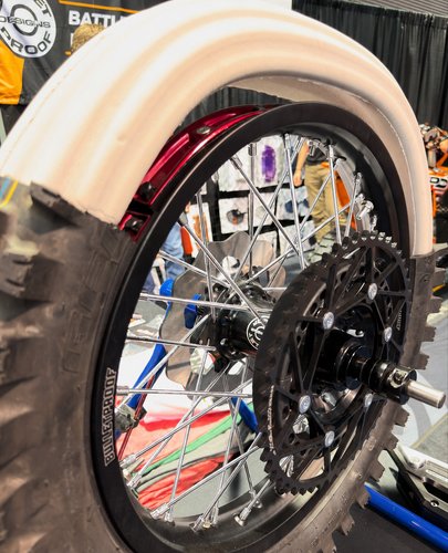 Bullet Proof Designs Pre-Drilled Black Rear 18in Wheel  – PROLOCK 360 Ready