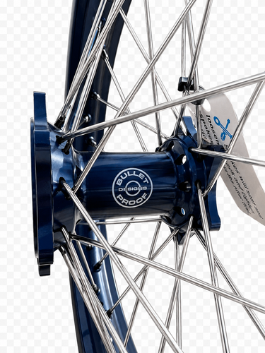 Bullet Proof Designs Pre-Drilled Black Front  21in Wheel  – PROLOCK 360 Ready