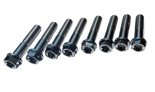 Bullet Proof Designs Titanium XTRIG Triple Clamp Hardware Kit
