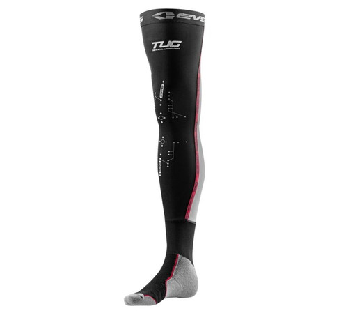 EVS FUSION COMBO KNEE BRACE SOCKS BLK/HIVIZ