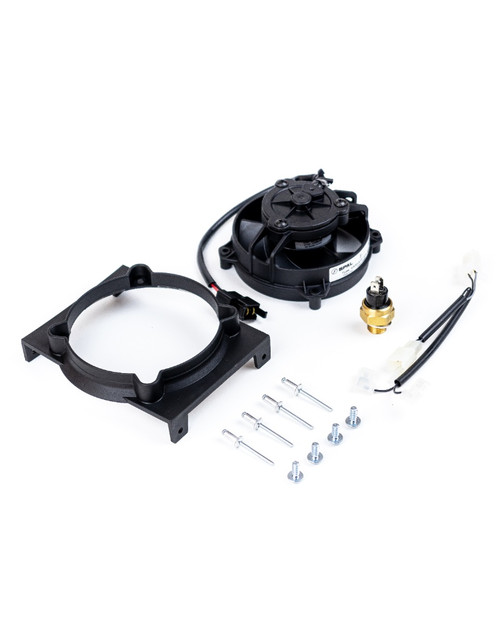 BETA Original SPAL Radiator Fan and Mounting Kit  with Thermoswitch, Dirt Bike Models from 2020 to 2023