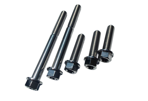 Bullet Proof Designs Titanium Outer Clutch Cover Hardware Kit