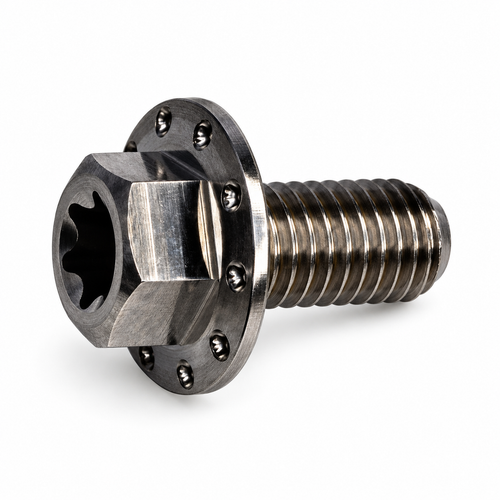 Bullet Proof Designs Titanium M6 x 12mm  – 14mm Flange