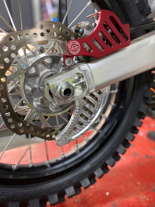 OEM Honda Rear Disc Guard CR125 CR250 CRF250R CRF450R CRF 250 450 - Foto 13