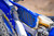 YAMAHA RADIATOR GUARDS - YZ125/250 2 STROKE 2005-2026, INCLUDES "X" MODELS Blue on the bike