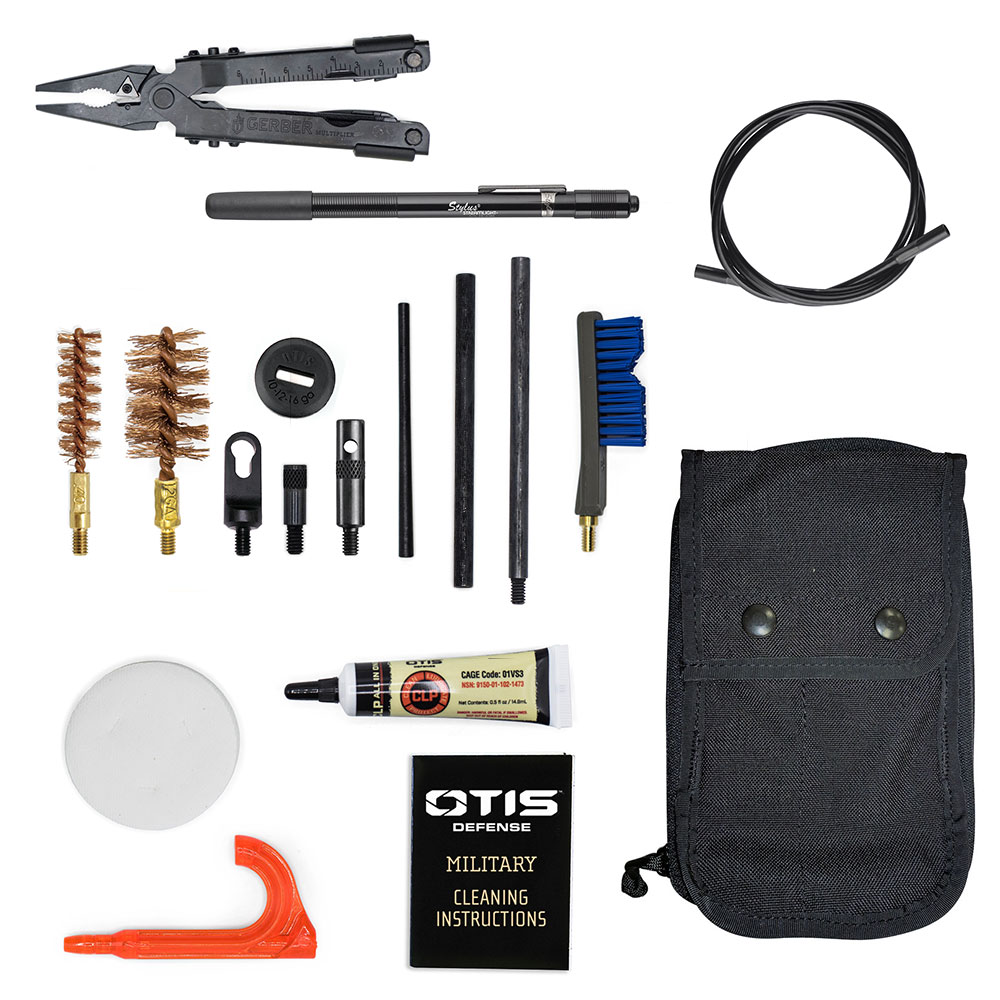 Combat Shotgun Military Cleaning Kit with Gerber MP600