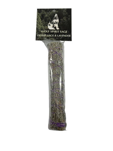 Desert Sage and Lavender Smudge 7 Inches