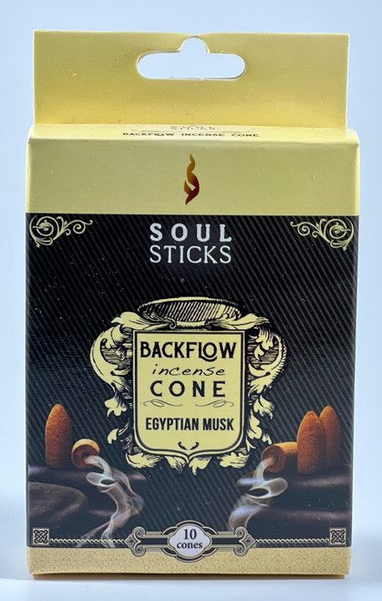 Egyptian Musk Soul Scents Backflow Cones - 10 pieces