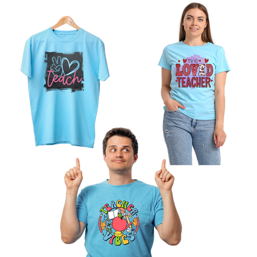 Arctic Blue Teacher shirts