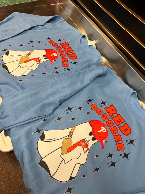 Red October Ghost  Pull Over Crew