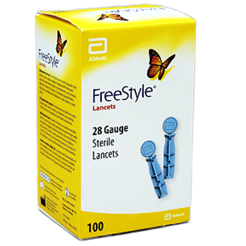 Freestyle 28 Gauge Lancets 100 Count