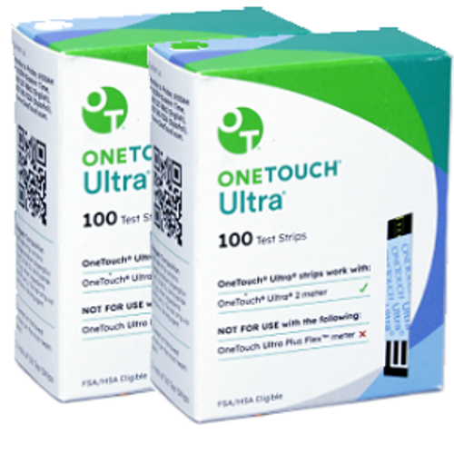 One Touch Ultra Blue Test Strips 200 CT