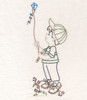 Aunt Martha's Embroidery Transfer Pattern #3911 Little Boy Tea Towels