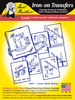 Aunt Martha's® Iron-on Hand Stitch Embroidery Transfer Pattern #3371 Cross Stitch Dishes (RETAIL FRONT)