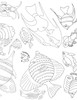 Aunt Martha's® Embroidery Transfer Pattern #360 Tropical Fish