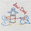 Aunt Martha's® Iron-on Hand Stitch Embroidery Transfer Pattern #4014 Baby Chicks.