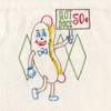 Stitcher's Revolution® Hand Stitch Iron-on Embroidery Transfer Pattern #SR15 Movie Munchies.