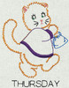 Aunt Martha's #129 Eight Kitten Motifs (Machine Embroidery File)