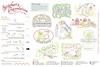 Stitcher's Revolution® Hand Stitch Iron-on Embroidery Transfer Pattern #SR25 Spice of Life.