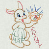 Aunt Martha's #675 Bunny Rabbit (Machine Embroidery File)