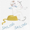 Aunt Martha's #9502 Sailor Sam Tea Towels