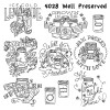 Aunt Martha's #4028 Well Preserved Hand Stitch Embroidery Transfer Pattern