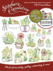 Stitcher's Revolution® Hand Stitch Iron-on Embroidery Transfer Pattern #SR29 Desert Bloom.