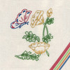 Iron-on Hand Embroidery Transfer Pattern Aunt Martha's® #3115 Pretty Floral Motifs.