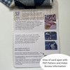 Treasured Threadz™ Quilt Block Fabric Panel - Missouri Star Blue (ABTT200)