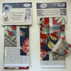 Treasured Threadz™ Patchwork Fabric Panel - Roses & Daises (ABTT203) in hanging header card retail packaging.
